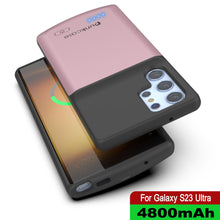 Load image into Gallery viewer, PunkJuice S24 Ultra Battery Case Rose-Gold - Portable Charging Power Juice Bank with 4500mAh
