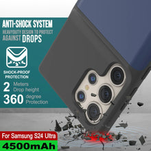 Load image into Gallery viewer, PunkJuice S24 Ultra Battery Case Blue - Portable Charging Power Juice Bank with 4500mAh
