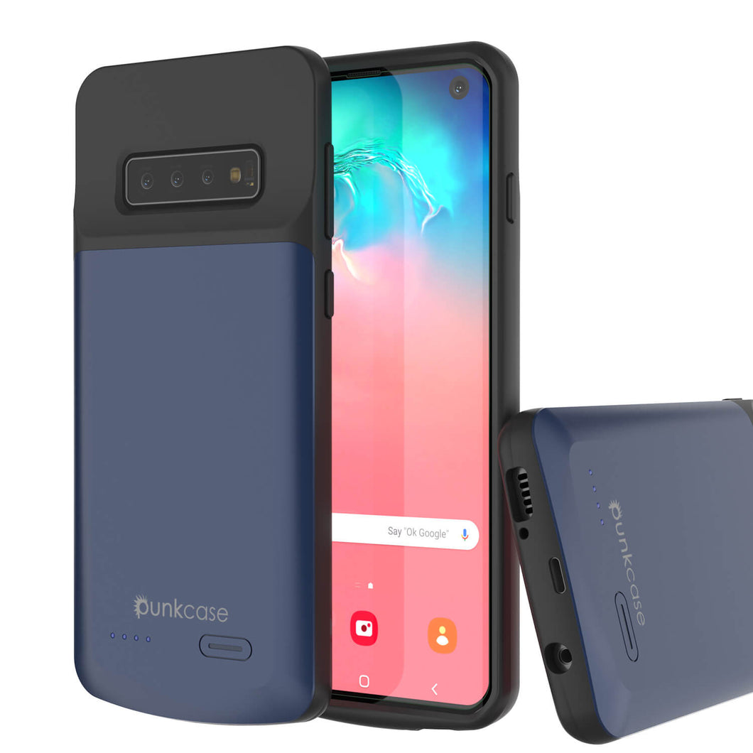 PunkJuice S10 Battery Case Reg. Blue - Fast Charging Power Juice Bank with 4700mAh