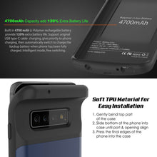 Load image into Gallery viewer, PunkJuice S10 Battery Case Reg. Blue - Fast Charging Power Juice Bank with 4700mAh
