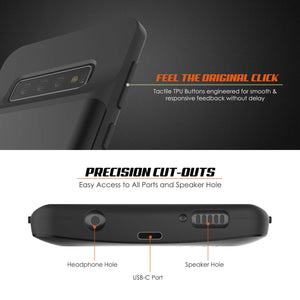 PunkJuice S10 Battery Case Reg. Black - Fast Charging Power Juice Bank with 4700mAh