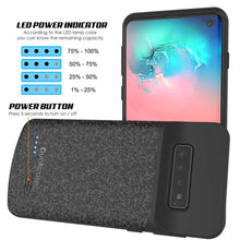 Load image into Gallery viewer, PunkJuice S10 Battery Case Black - Fast Charging Power Juice Bank with 4700mAh

