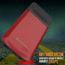 Load image into Gallery viewer, PunkJuice S10+ Plus Battery Case Red - Fast Charging Power Juice Bank with 5000mAh
