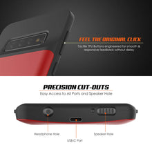 Load image into Gallery viewer, PunkJuice S10+ Plus Battery Case Red - Fast Charging Power Juice Bank with 5000mAh
