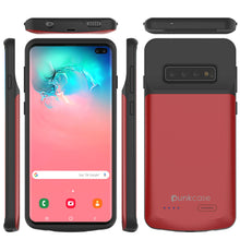 Load image into Gallery viewer, PunkJuice S10+ Plus Battery Case Red - Fast Charging Power Juice Bank with 5000mAh
