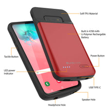Load image into Gallery viewer, PunkJuice S10e Battery Case Red - Fast Charging Power Juice Bank with 4700mAh
