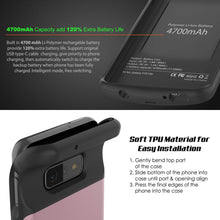 Load image into Gallery viewer, PunkJuice S10e Battery Case Rose - Fast Charging Power Juice Bank with 4700mAh
