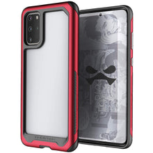 Load image into Gallery viewer, Galaxy S20 Plus Military Grade Aluminum Case | Atomic Slim Series [Red]
