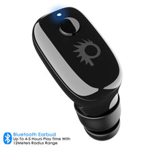 Load image into Gallery viewer, Punkcase EarStud Bluetooth Headphone, Wireless Waterproof Earbud Ultra Light &amp; Comfortable Headset (jet black)
