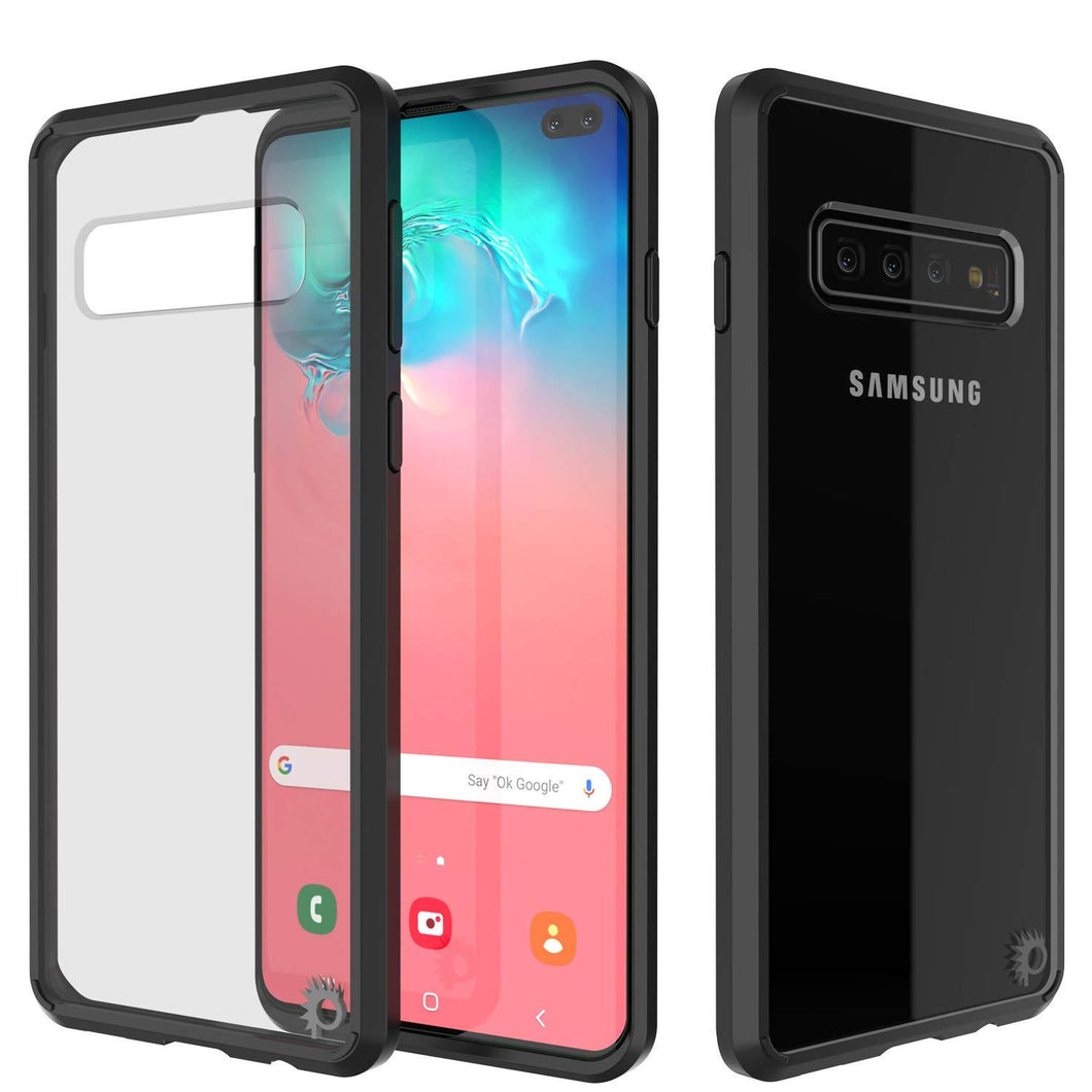 S10+ Plus Case PunkcaseÂ® LUCID 2.0 Black Series w/ PUNK SHIELD Screen Protector | Ultra Fit