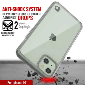 iPhone 14 Case Punkcase® LUCID 2.0 Clear Series Series w/ PUNK SHIELD Screen Protector | Ultra Fit