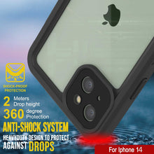 Load image into Gallery viewer, iPhone 14  Waterproof Case, Punkcase [Extreme Series] Armor Cover W/ Built In Screen Protector [Light Green]
