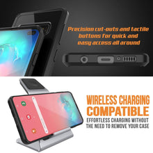 Load image into Gallery viewer, S10+ Plus Case PunkcaseÂ® LUCID 2.0 Black Series w/ PUNK SHIELD Screen Protector | Ultra Fit
