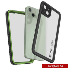 Load image into Gallery viewer, iPhone 14  Waterproof Case, Punkcase [Extreme Series] Armor Cover W/ Built In Screen Protector [Light Green]
