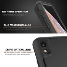 Load image into Gallery viewer, PunkJuice iPhone XR Battery Case, Waterproof, IP68 Certified [Ultra Slim] [Black]
