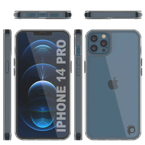 iPhone 14 Pro Case Punkcase® LUCID 2.0 Clear Series Series w/ SHIELD Screen Protector | Ultra Fit