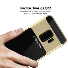 Load image into Gallery viewer, Galaxy S9+ Plus Case, PUNKcase [LUCID 3.0 Series] [Slim Fit] Armor Cover w/ Integrated Screen Protector [Gold]
