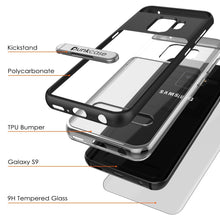 Load image into Gallery viewer, Galaxy S9 Case, PUNKcase [LUCID 3.0 Series] [Slim Fit] [Clear Back] Armor Cover w/ Integrated Screen Protector
