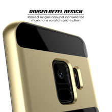 Load image into Gallery viewer, Galaxy S9 Case, PUNKcase [LUCID 3.0 Series] [Slim Fit] Armor Cover w/ Integrated Screen Protector [Gold]
