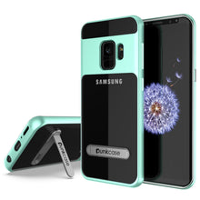 Load image into Gallery viewer, Galaxy S9 Case, PUNKcase [LUCID 3.0 Series] [Slim Fit] Armor Cover w/ Integrated Screen Protector [Teal]
