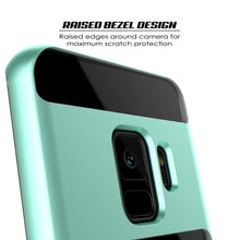 Load image into Gallery viewer, Galaxy S9 Case, PUNKcase [LUCID 3.0 Series] [Slim Fit] Armor Cover w/ Integrated Screen Protector [Teal]

