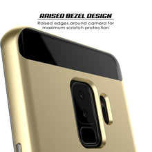 Load image into Gallery viewer, Galaxy S9+ Plus Case, PUNKcase [LUCID 3.0 Series] [Slim Fit] Armor Cover w/ Integrated Screen Protector [Gold]
