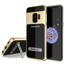 Load image into Gallery viewer, Galaxy S9 Case, PUNKcase [LUCID 3.0 Series] [Slim Fit] Armor Cover w/ Integrated Screen Protector [Gold]
