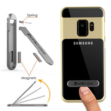 Load image into Gallery viewer, Galaxy S9 Case, PUNKcase [LUCID 3.0 Series] [Slim Fit] Armor Cover w/ Integrated Screen Protector [Gold]

