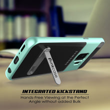 Load image into Gallery viewer, Galaxy S9 Case, PUNKcase [LUCID 3.0 Series] [Slim Fit] Armor Cover w/ Integrated Screen Protector [Teal]
