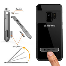 Load image into Gallery viewer, Galaxy S9 Case, PUNKcase [LUCID 3.0 Series] [Slim Fit] [Clear Back] Armor Cover w/ Integrated Screen Protector
