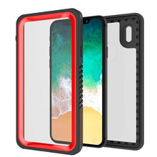 Load image into Gallery viewer, iPhone XS Max Waterproof Case, Punkcase [Extreme Series] Armor Cover W/ Built In Screen Protector [Clear]
