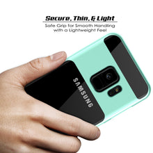 Load image into Gallery viewer, Galaxy S9 Case, PUNKcase [LUCID 3.0 Series] [Slim Fit] Armor Cover w/ Integrated Screen Protector [Teal]
