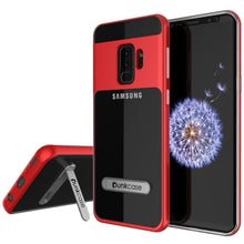 Load image into Gallery viewer, Galaxy S9+ Plus Case Punkcase Lucid 3.0 Series [Slim Fit] Red Armor Cover
