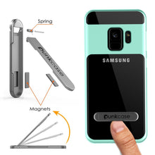 Load image into Gallery viewer, Galaxy S9 Case, PUNKcase [LUCID 3.0 Series] [Slim Fit] Armor Cover w/ Integrated Screen Protector [Teal]
