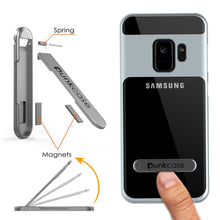 Load image into Gallery viewer, Galaxy S9 Case, PUNKcase [LUCID 3.0 Series] [Slim Fit] Armor Cover w/ Integrated Screen Protector [Silver]
