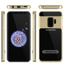 Load image into Gallery viewer, Galaxy S9+ Plus Case, PUNKcase [LUCID 3.0 Series] [Slim Fit] Armor Cover w/ Integrated Screen Protector [Gold]
