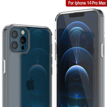 Load image into Gallery viewer, iPhone 14 Pro Max Case Punkcase® LUCID 2.0 Clear Series Series w/ PUNK SHIELD Screen Protector | Ultra Fit
