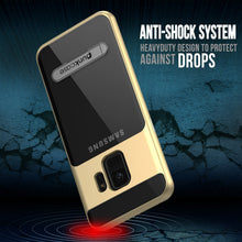 Load image into Gallery viewer, Galaxy S9 Case, PUNKcase [LUCID 3.0 Series] [Slim Fit] Armor Cover w/ Integrated Screen Protector [Gold]
