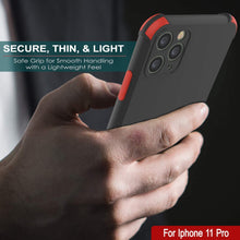 Load image into Gallery viewer, Punkcase Protective &amp; Lightweight TPU Case [Sunshine Series] for iPhone 11 Pro [Black]
