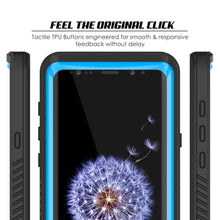 Load image into Gallery viewer, Galaxy S9 Waterproof Case, Punkcase [Extreme Series] [Slim Fit] Armor Cover [Light Blue]
