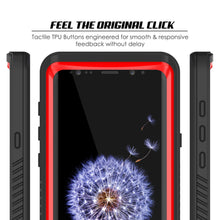Load image into Gallery viewer, Galaxy S9 PLUS Waterproof Case, Punkcase [Extreme Series] [Slim Fit] Armor Cover [Red]
