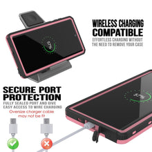 Load image into Gallery viewer, PunkCase Galaxy Note 10 Waterproof Case, [KickStud Series] Armor Cover [Pink]
