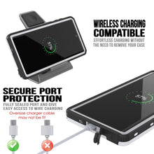 Load image into Gallery viewer, PunkCase Galaxy Note 10 Waterproof Case, [KickStud Series] Armor Cover [White]
