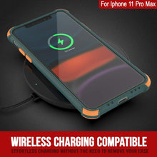 Load image into Gallery viewer, Punkcase Protective &amp; Lightweight TPU Case [Sunshine Series] for iPhone 11 Pro Max [Dark Green]
