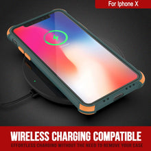 Load image into Gallery viewer, Punkcase Protective &amp; Lightweight TPU Case [Sunshine Series] for iPhone X [Dark Green]
