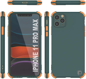 Punkcase Protective & Lightweight TPU Case [Sunshine Series] for iPhone 11 Pro Max [Dark Green]
