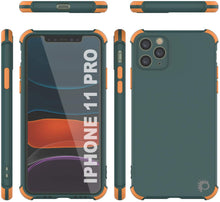 Load image into Gallery viewer, Punkcase Protective &amp; Lightweight TPU Case [Sunshine Series] for iPhone 11 Pro [Dark Green]
