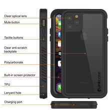 Load image into Gallery viewer, iPhone 12 Mini Waterproof Case, Punkcase [Extreme Series] Armor Cover W/ Built In Screen Protector [Black]
