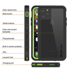 Load image into Gallery viewer, iPhone 12 Pro Waterproof Case, Punkcase [Extreme Series] Armor Cover W/ Built In Screen Protector [Light Green]
