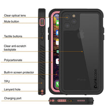 Load image into Gallery viewer, iPhone 12 Pro Waterproof Case, Punkcase [Extreme Series] Armor Cover W/ Built In Screen Protector [Pink]
